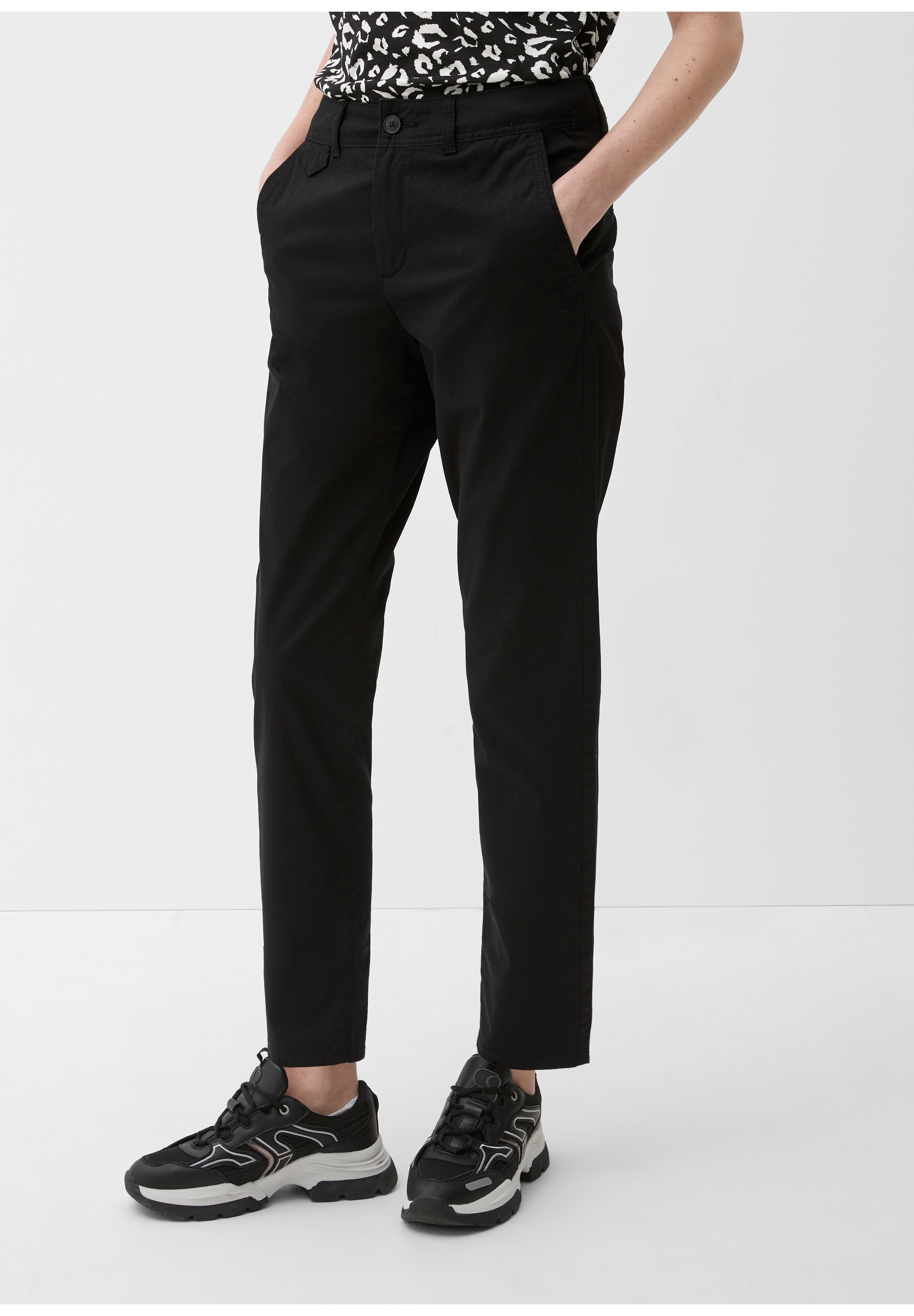 S oliver chino schwarz Clearance